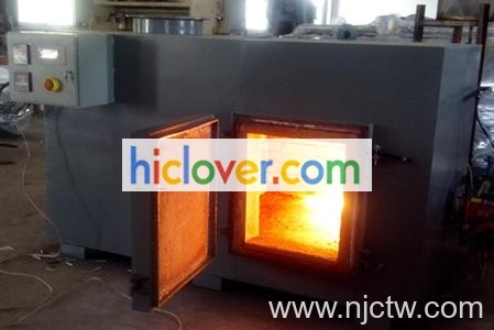 Incinerator with Capacity of destruction in weight: 60 Kg/h.