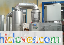 MEDIUM-CAPACITY ANIMAL CARCASS INCINERATOR HICLOVER Model TS100( PLC).