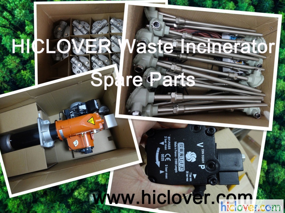 hiclover waste burner additional components