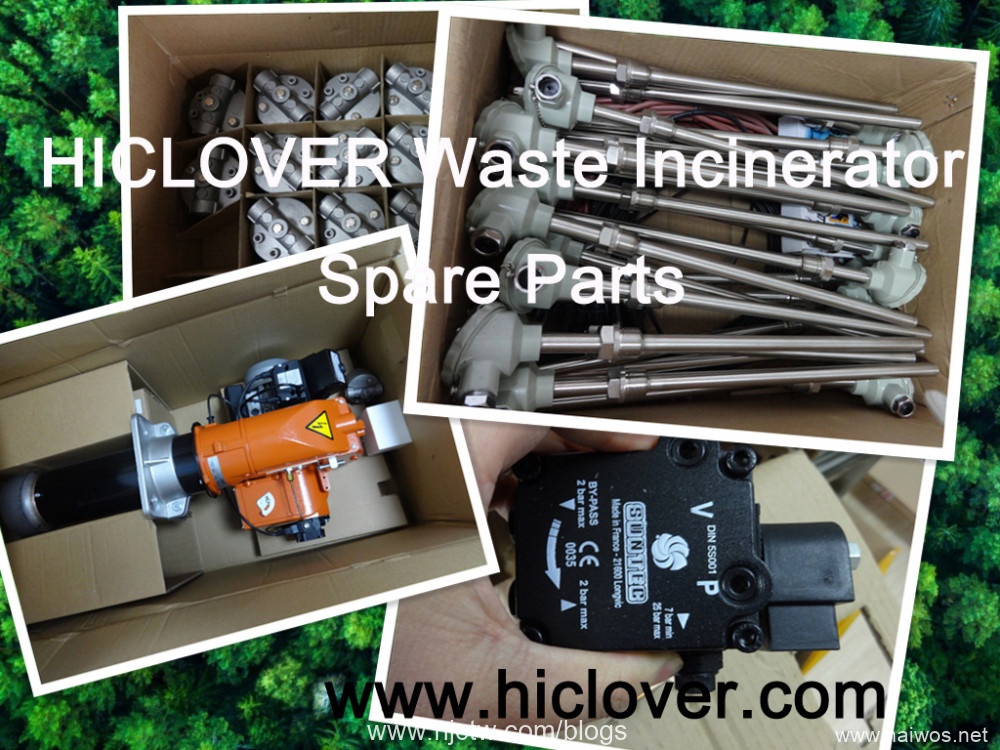 hiclover waste burner extra parts