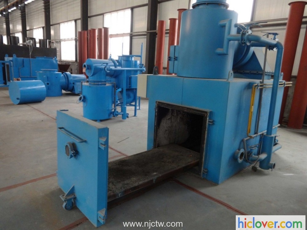 Pet Animal Crematory Independent Movable Platform in-out Incinerator Chamber