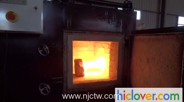 Small Scale Waste Incinerator Operation Video