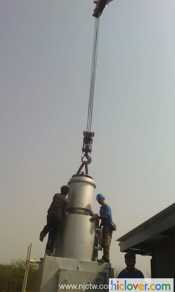 How to instal waste incinerator
