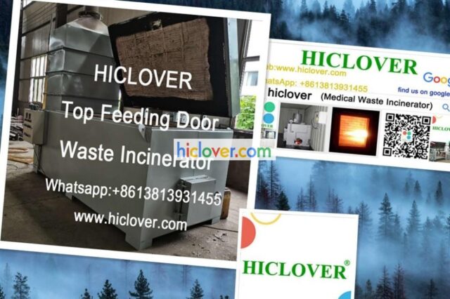 Top Feeding Door Solid Waste Incinerators HICLOVER