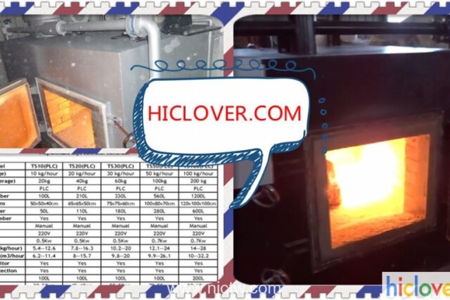Scientific waste burner 100kgs Style TS100