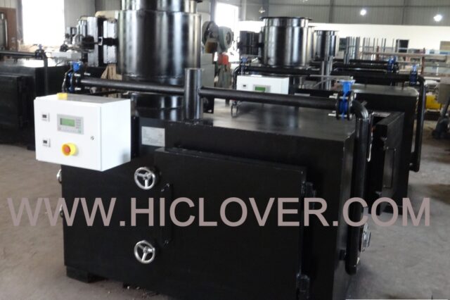 30kgs medical waste heater Design TS30 PLC
.