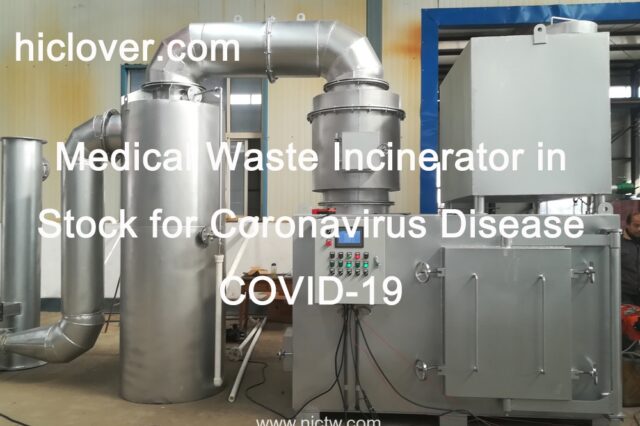Medical Waste Incinerator in Supply for Coronavirus Disease COVID-19