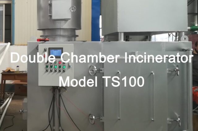 Tool Dimension ： Burning Price ： 60-80 kg/hr Pyrolytic Dual Chamber Burner