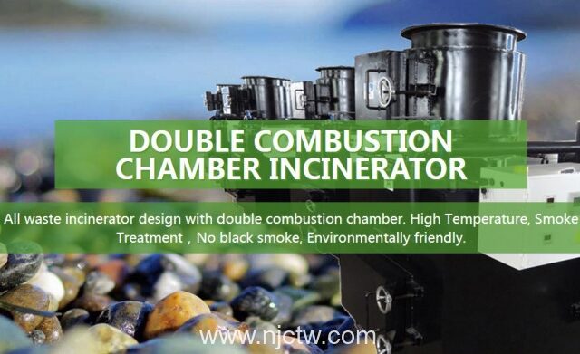 30 kgs clinical waste incinerators for covid19 waste
