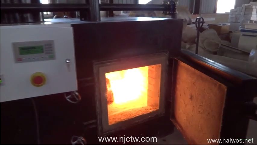 50kgs/hr iraq general waste burner with 2 burning chambers