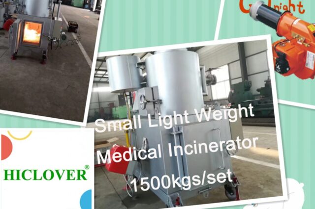 Tiny Lightweight Medical Burner 1500kgs per collection
