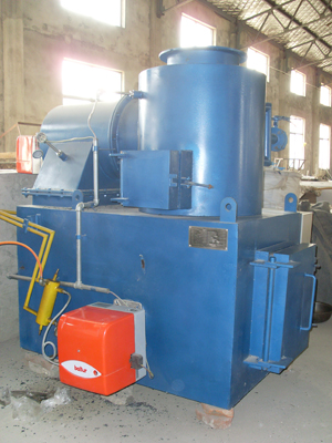 CONTAINERIZED HEATER FOR INCINERATING HAZARDOUS AND ALSO NON HAZARDOUS WASTES