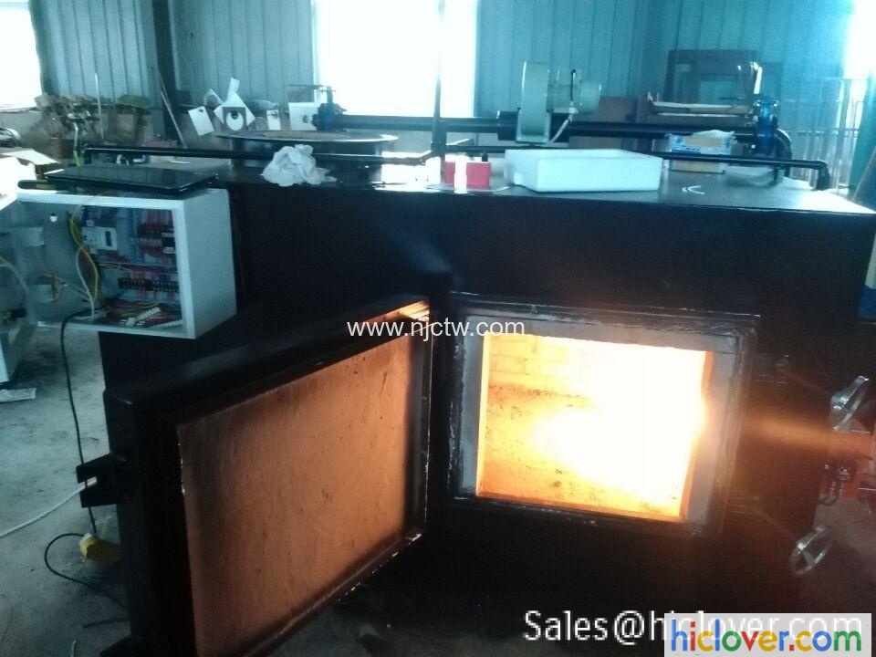 incinerator testing before delivery